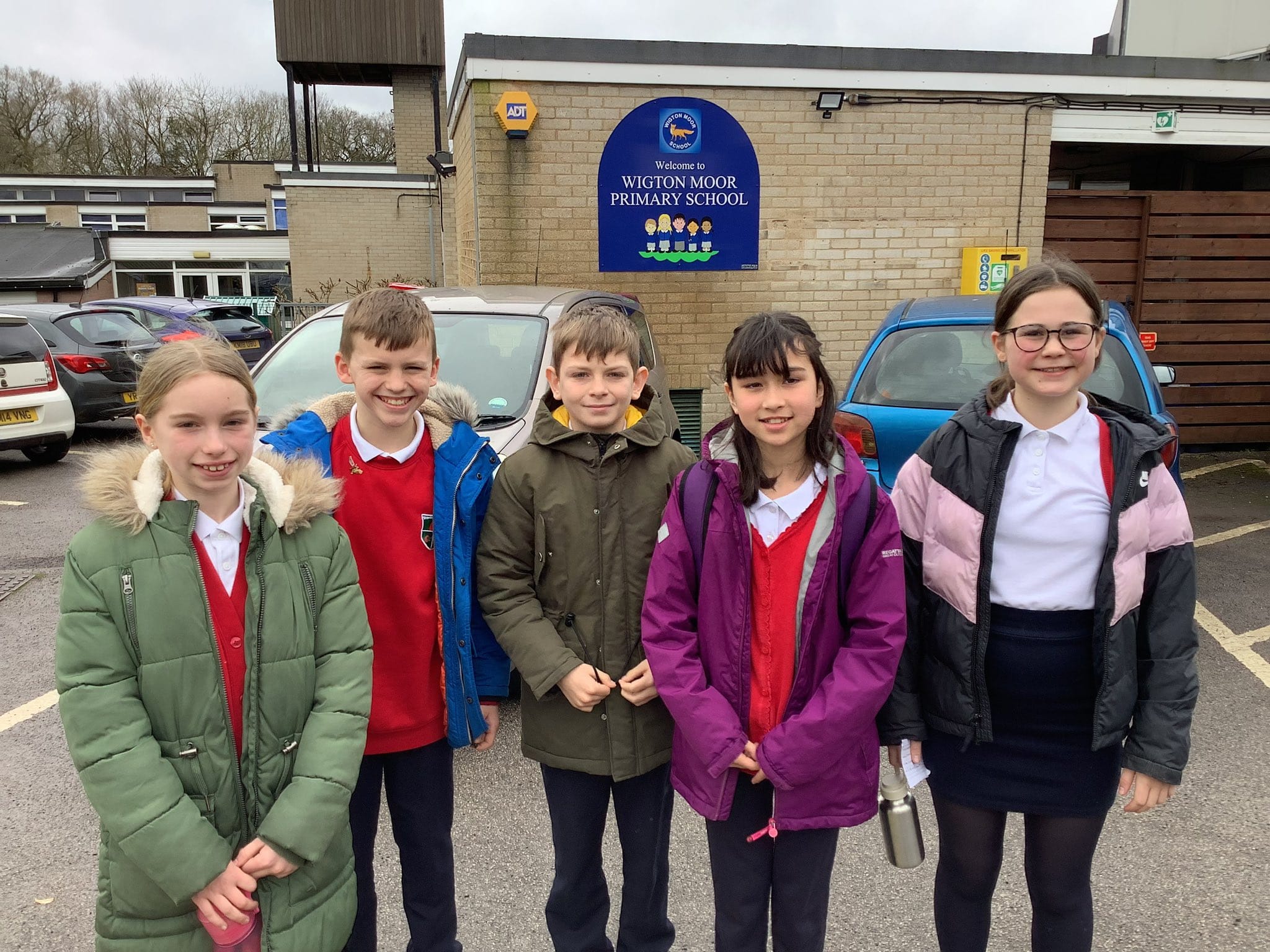 Debating team The debating team pupils getting ready for the competition